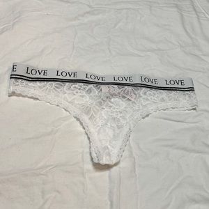 NWT VS Lace Thong